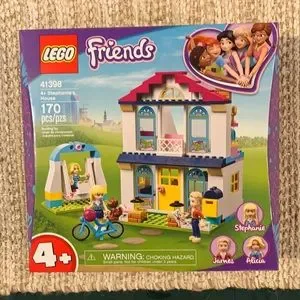 Lego Toys Lego 4398 Friends Stephanies House 17pcs New And